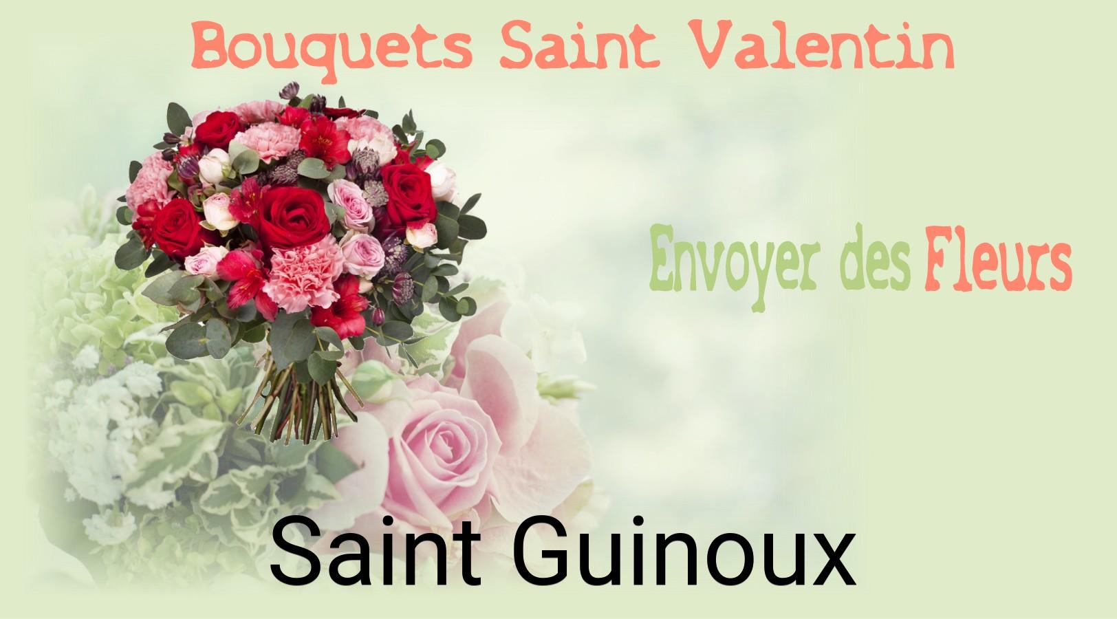 Roses de Saint-Valentin livrées à Saint-Guinoux