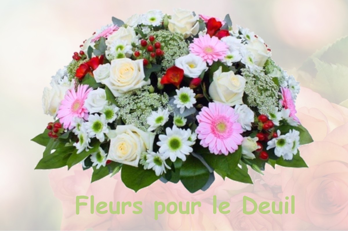 fleurs deuil SAINT-GUINOUX